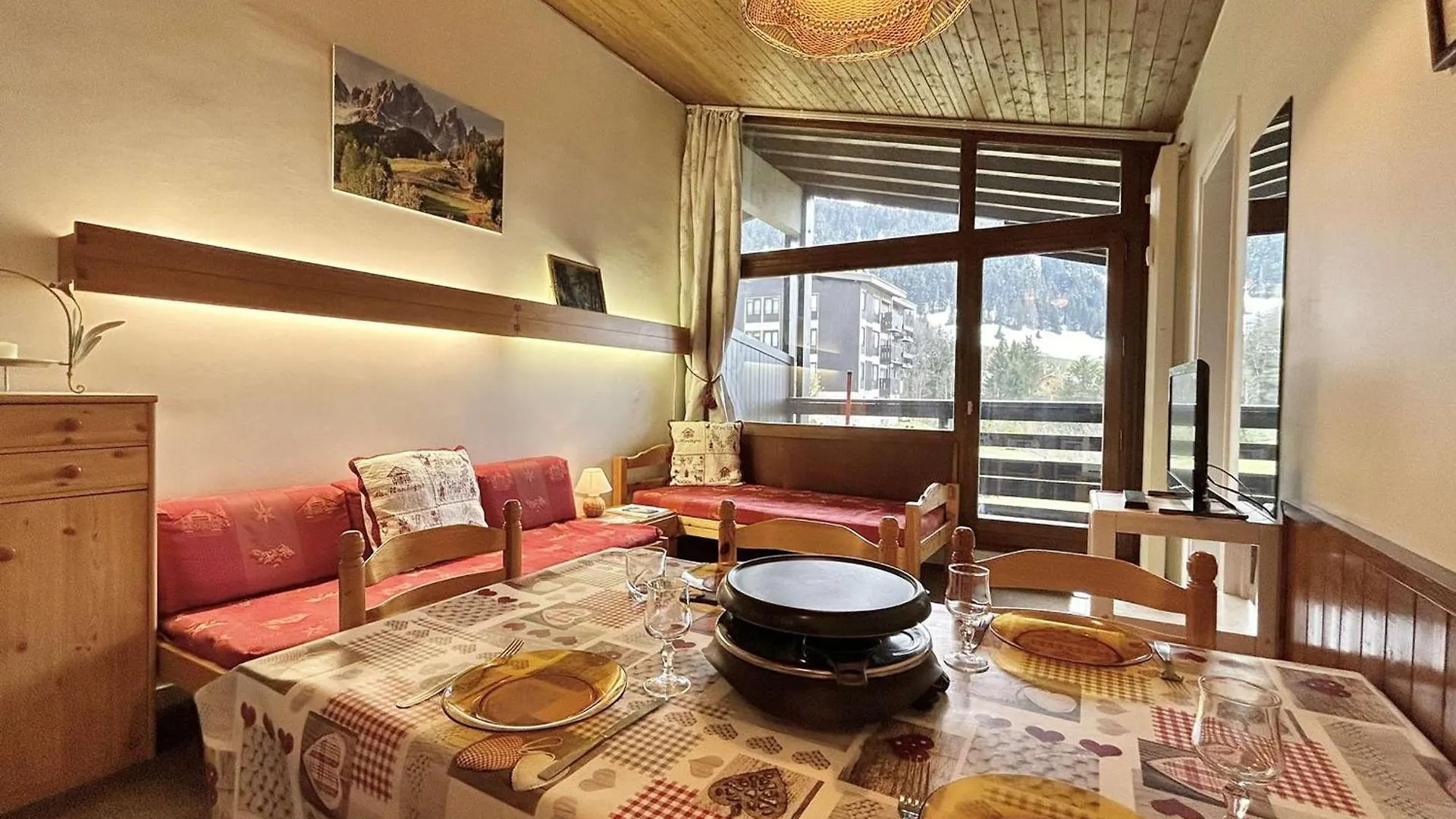 Appartement 2 Pieces+Alcove, 4 Couchages, Parking, Megeve - Fr-1-597-27 Frankrijk
